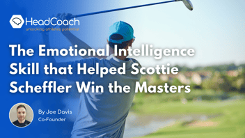 The Emotional Intelligence Skill that Helped Scottie Scheffler Win the Masters